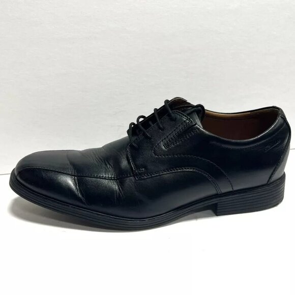 Clarks Whiddon Mens Oxford Black Size 11 M main image 5